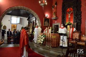 Telde, en la procesión capitalina de San Lorenzo
(Foto Francisco Javier Santana)